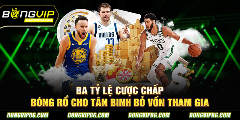 Ba tỷ lệ cược chấp bóng rổ cho tân binh bỏ vốn tham gia